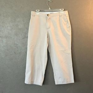 Capri Pants Liz Claiborne Khaki Size 10
